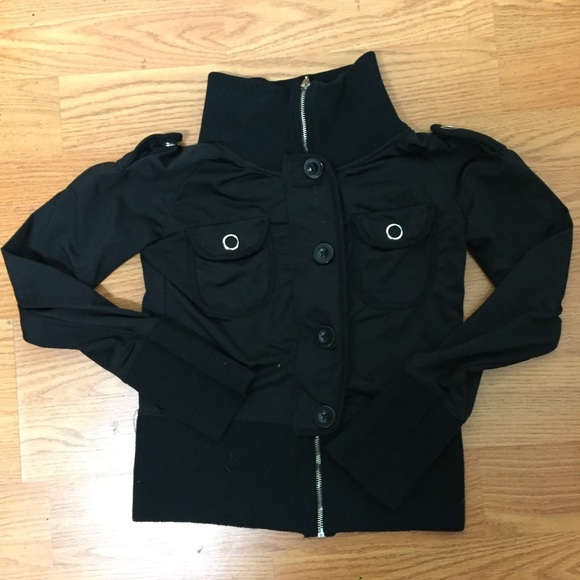 Women’s jacket bcbg black size s small - Picture 2 of 7